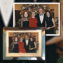 Depending on the extent of the damage, a photograph that is stuck to glass can either be separated from the glass with minimal loss or restored by digital retouching and reproduction of the original.