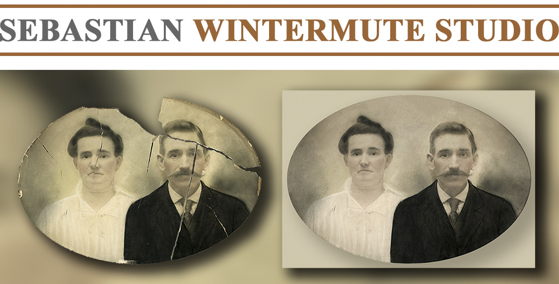 19th century wedding portrait was part of collection of Irish American family with history spanning for well over 150 years.