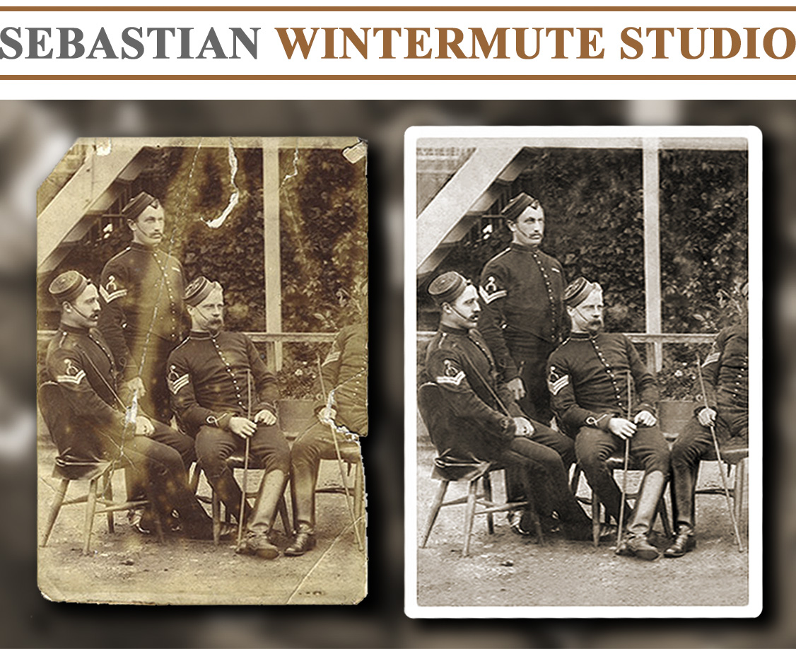 Because of their historical significance those photographs receive careful consideration and out-most care to preserve accuracy and integrity.